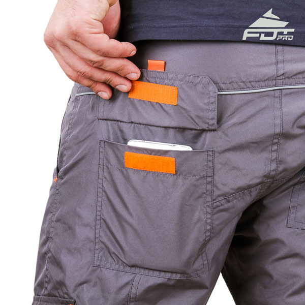 Comfy Design FDT Pro Pants with Handy Side Pockets for Dog Training