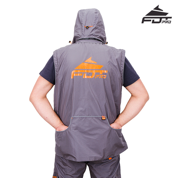 Durable Dog Training Suit Grey Color from FDT Wear