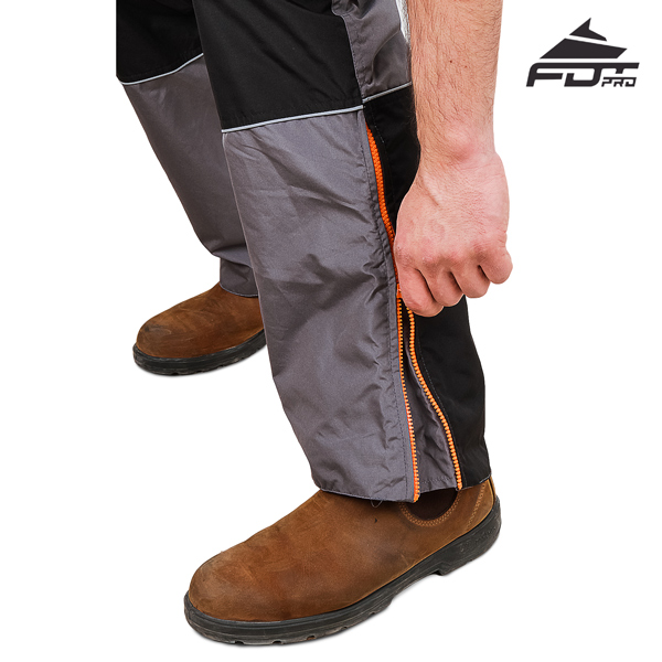 FDT Pro Design Pants with Durable Zippers for Dog Tracking