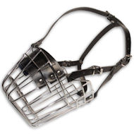 Size R1 Viper Delta Metal Wire Basket Dog Muzzle