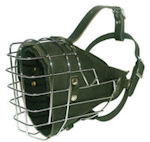 Police Wire Basket Dog Muzzle - K-9 Metal Muzzle - M57