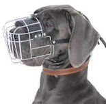 Wire Basket Dog Muzzle for Great Dane or German Mastiff